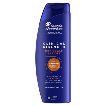 Head & Shoulders Clinicals Dry Scalp Rescue Shampoo 400ml