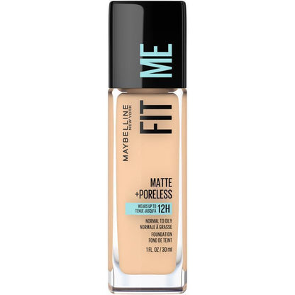 Maybelline Fit Me Matte & Poreless Mattifying Liquid Foundation - Classic Ivory 120