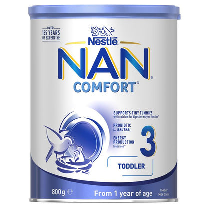 Nestle NAN COMFORT 3 Toddler Milk Drink Powder, From 1 year – 800g