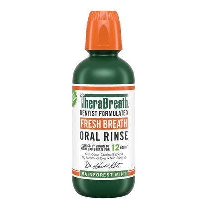 Therabreath Rainforest Mint Oral Rinse 473ml