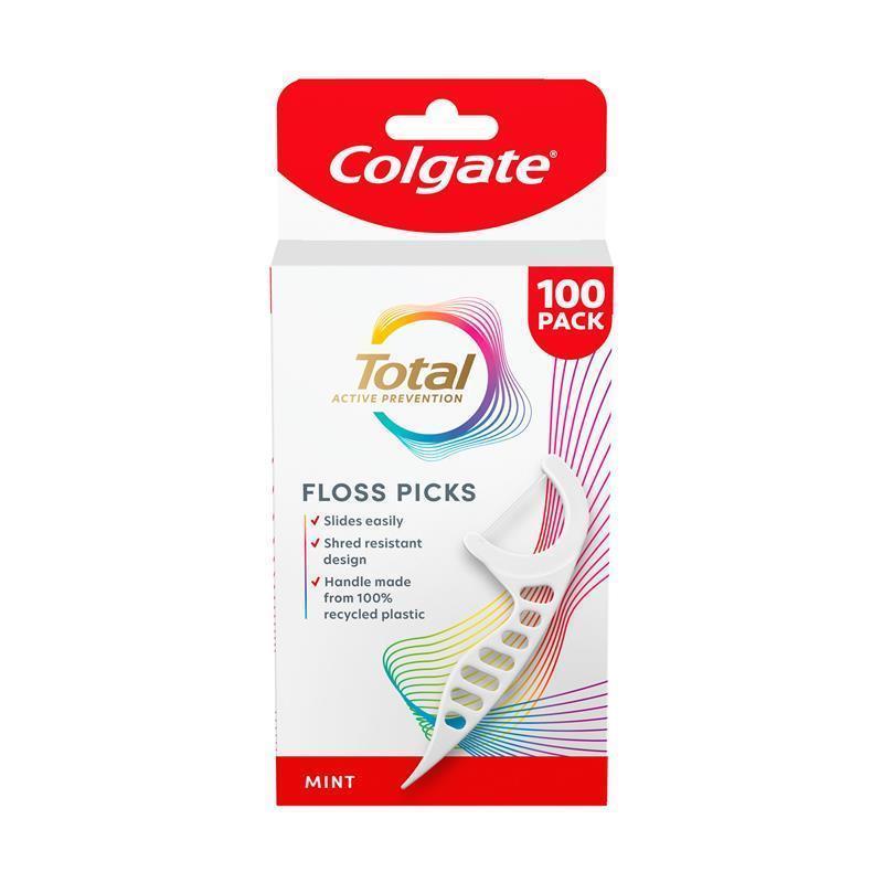 Colgate Total Floss Picks 100 Pack Exclusive