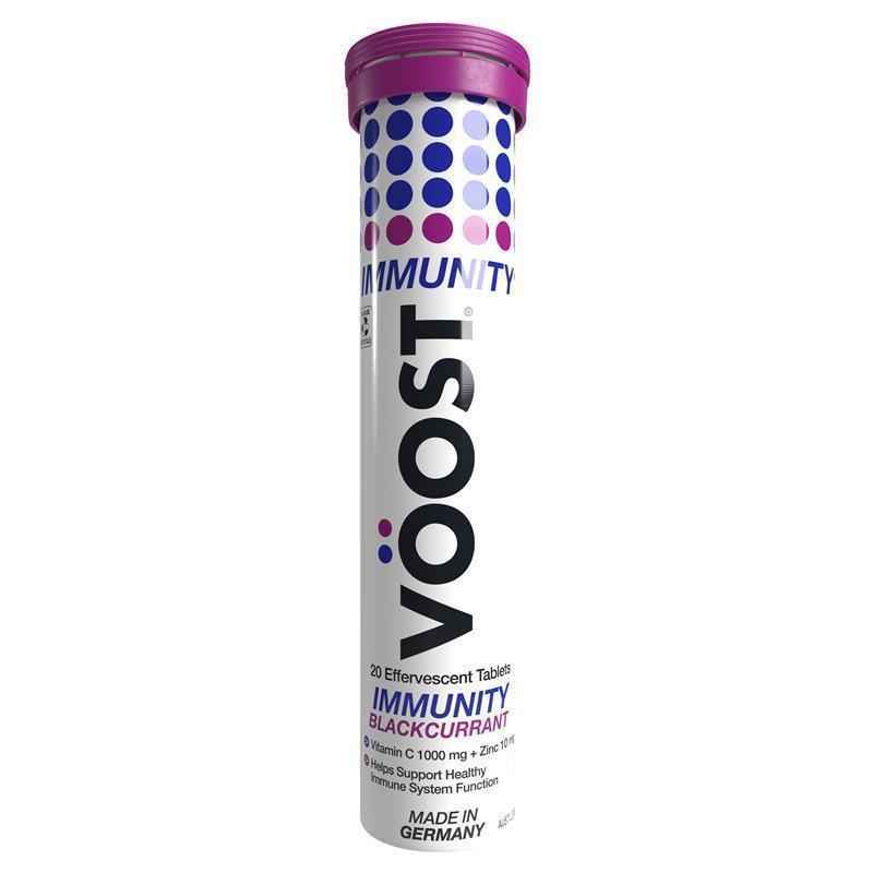Voost Immunity Blackcurrant Effervescent Tablets 20 Pack