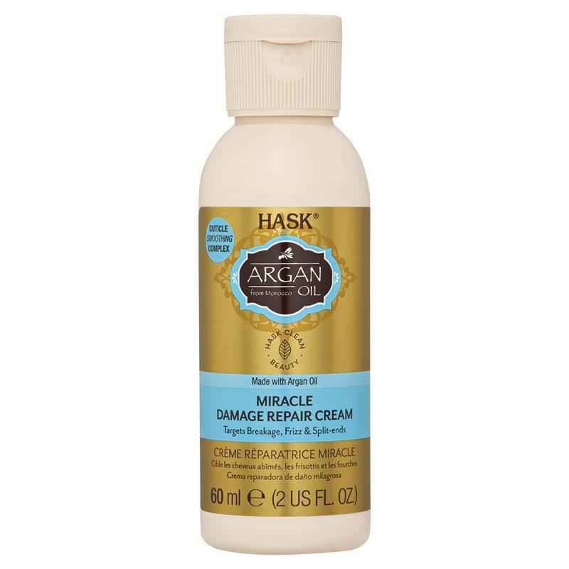 Hask Argan Oil Miracle Split Ends Damage Repair Cream 60ml