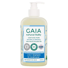 Gaia Natural Baby 2 in 1 Shampoo and Conditioner 500ml - GimmeNow