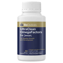 Bioceuticals UltraClean OmegaFactors For Juniors 60 Capsules