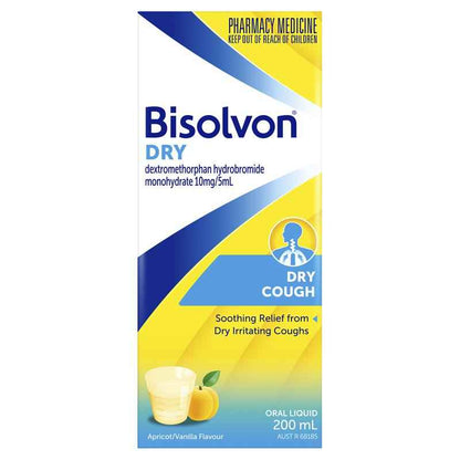 Bisolvon Dry Cough Liquid 200mL