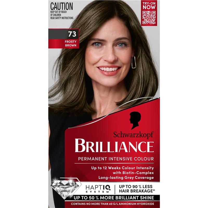 Schwarzkopf Brilliance Cool Browns 73 Frosty Brown