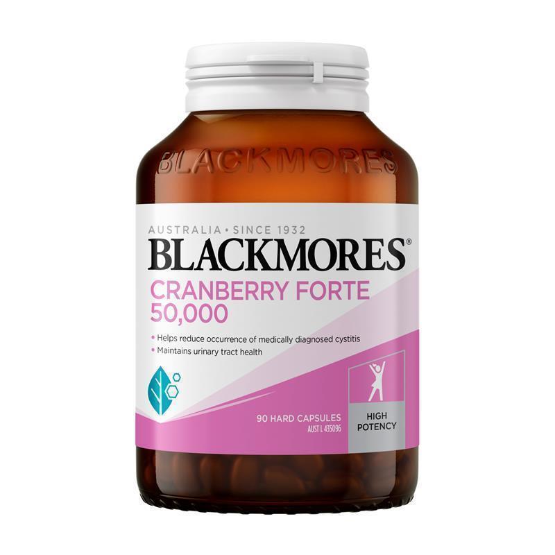 Blackmores Cranberry Forte 50000mg 90 Capsules NEW - GimmeNow