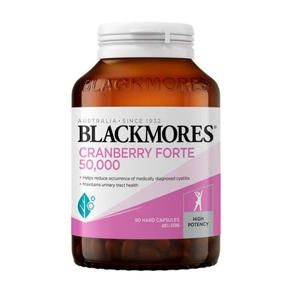 Blackmores Cranberry Forte 50000mg 90 Capsules NEW - GimmeNow