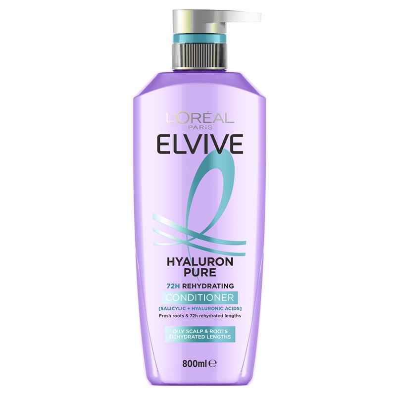 L'Oreal Elvive Hyaluron Pure Conditioner 800ml
