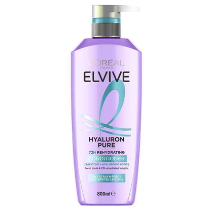 L'Oreal Elvive Hyaluron Pure Conditioner 800ml