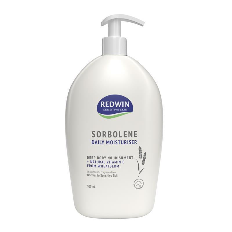 Redwin Sorbolene Daily Moisturiser  550ml
