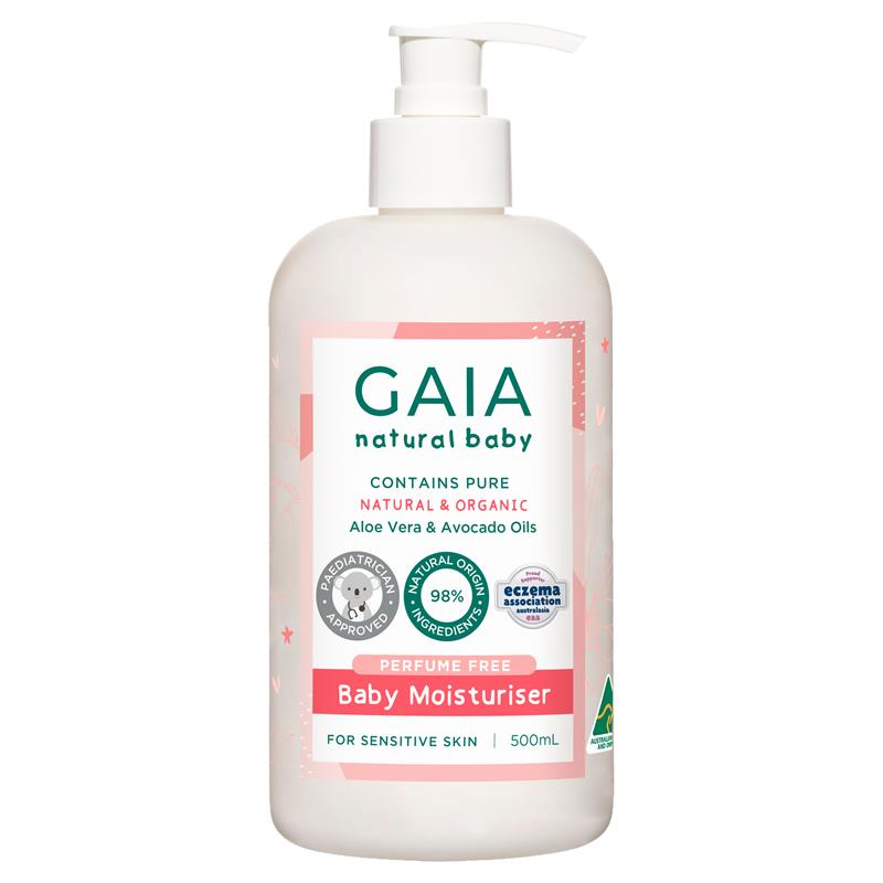Gaia Natural Baby Moisturiser 500ml