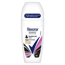 Rexona Women Advanced Antiperspirant Roll On Invisible Dry Pure 50ml