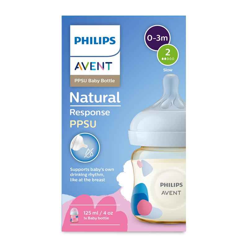Avent Natural Response PPSU Baby Bottle 125ml