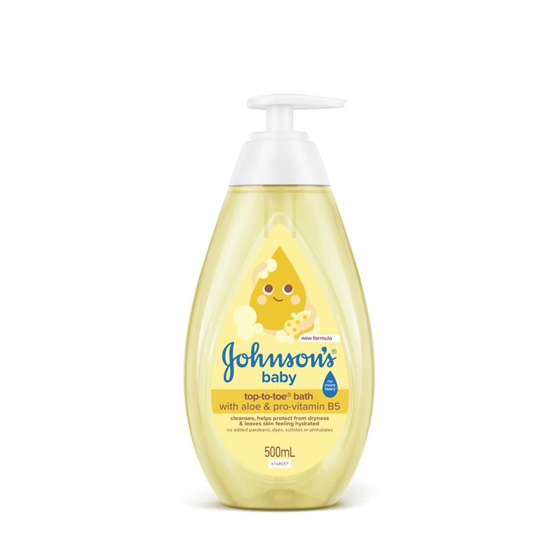 Johnson & Johnson Baby Bath Top-To-Toe 500mL