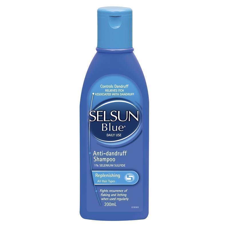 Selsun Blue Anti Dandruff Shampoo Replenishing 200mL