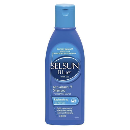 Selsun Blue Anti Dandruff Shampoo Replenishing 200mL