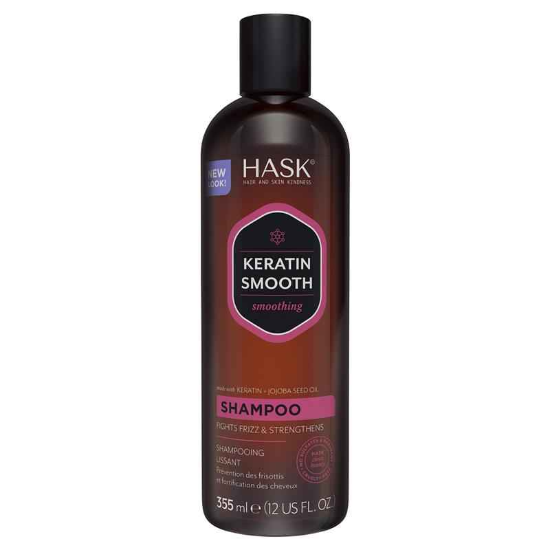 Hask Keratin Protein Smoothing Shampoo 355ml