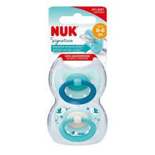 Nuk Signature Soother Silicone 0-6 Months 2 Pack - GimmeNow
