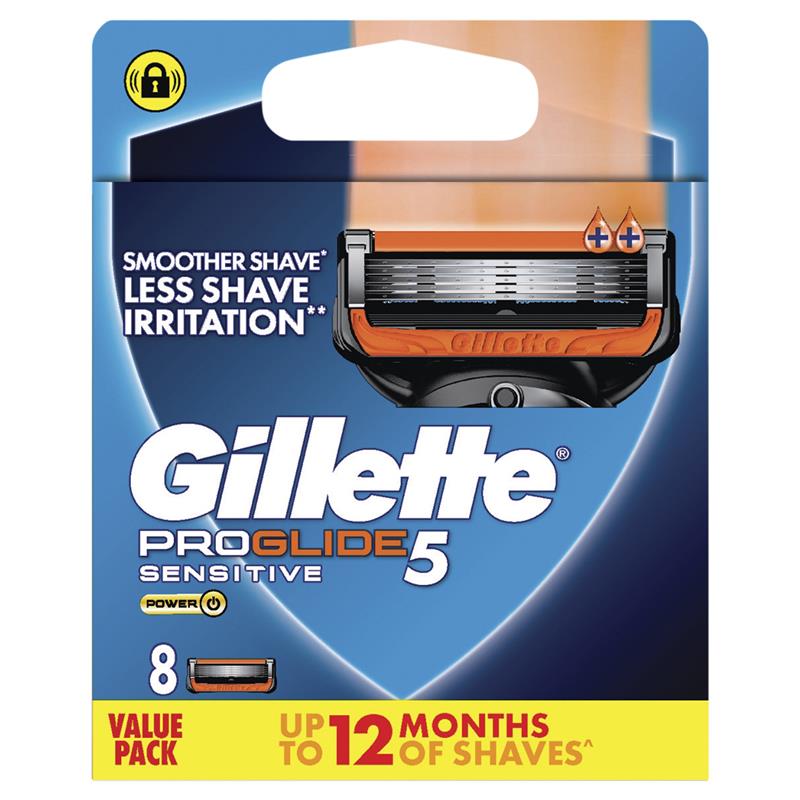 Gillette Fusion Proglide Power Razor Blades 8 Pack