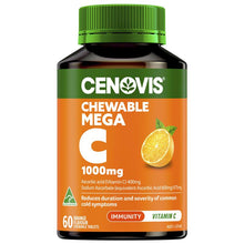 Cenovis Mega C 1000mg Orange Flavour 60 Tablets