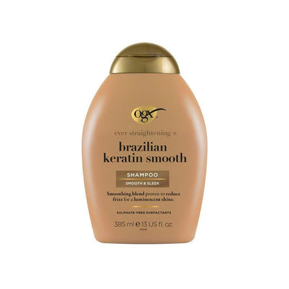 Ogx Ever Straightening + Smoothing & Shine Brazilian Keratin Therapy Shampoo For Dull Hair 385mL