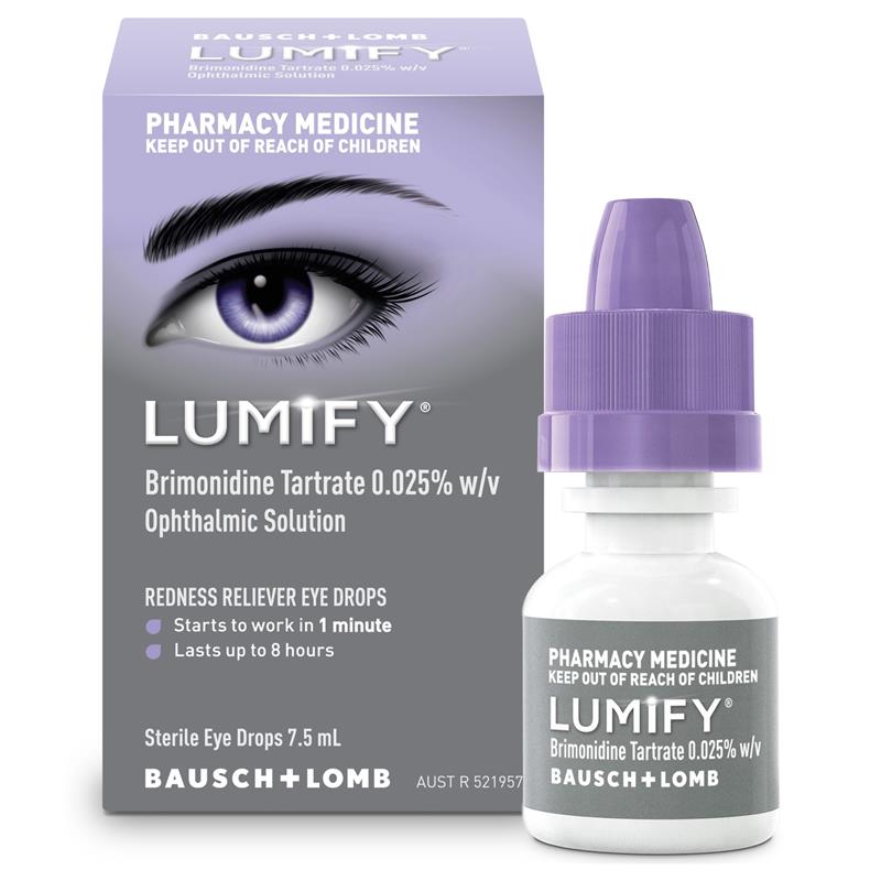 Lumify Redness Reliever Eye Drops 7.5ml
