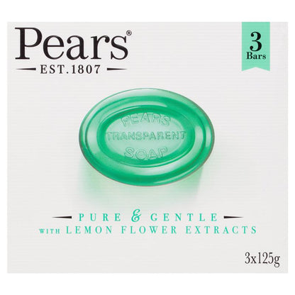 Pears Soap Oil Clear Triple Pack