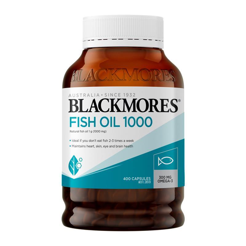 Blackmores Fish Oil 1000mg 400 Capsules