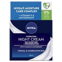 NIVEA Daily Essentials Hydrating Face Moisturiser Night 50ml