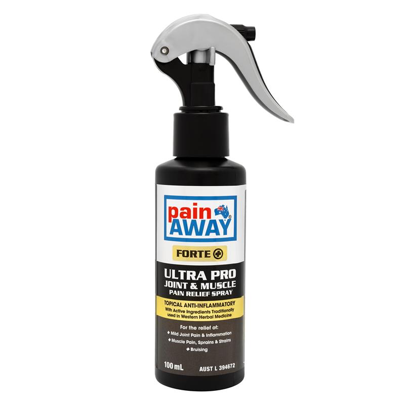Pain Away Forte + Ultra Pro Joint & Muscle Pain Relief Spray 100ml