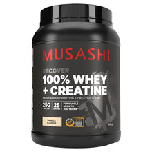 Musashi 100% Whey + Creatine Vanilla 900g