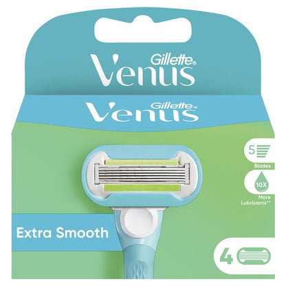 Gillette Venus Extra Smooth Blade Refills 4 Pack
