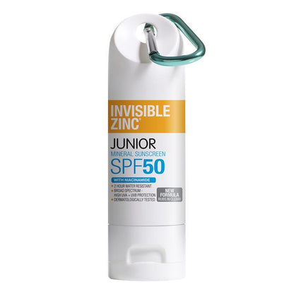 Invisible Zinc SPF 50+ Junior Clip On Sun Screen 60g