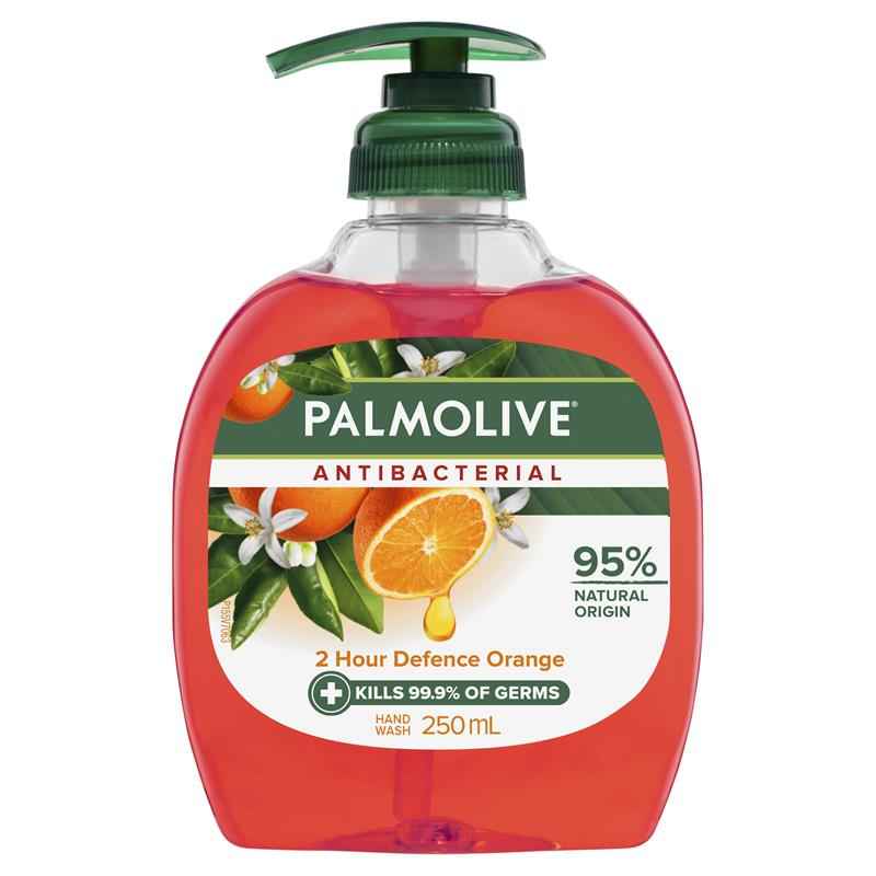 Palmolive Antibacterial Softwash Hand Wash 2hr Defence Orange 250ml