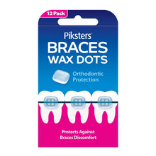 Piksters Braces Wax Dots 12 Pack