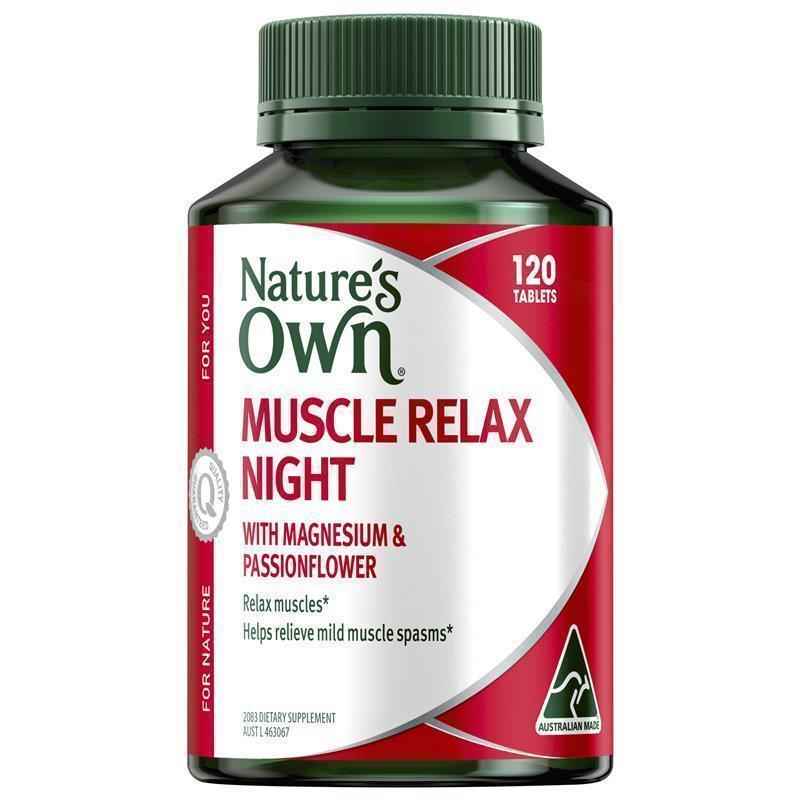 Nature's Own Muscle Relax Night 120 Tablets