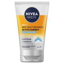 NIVEA for Men Active Energy Face Wash Gel 100ml