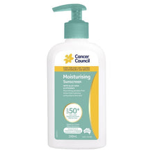 Cancer Council SPF 50+ Moisturising 200ml Pump