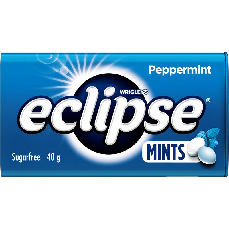 Eclipse Peppermint Mints 40g