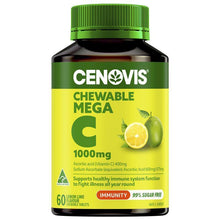Cenovis Chewable Mega Vitamin C 1000mg Lemon Lime 60 Tablets - GimmeNow