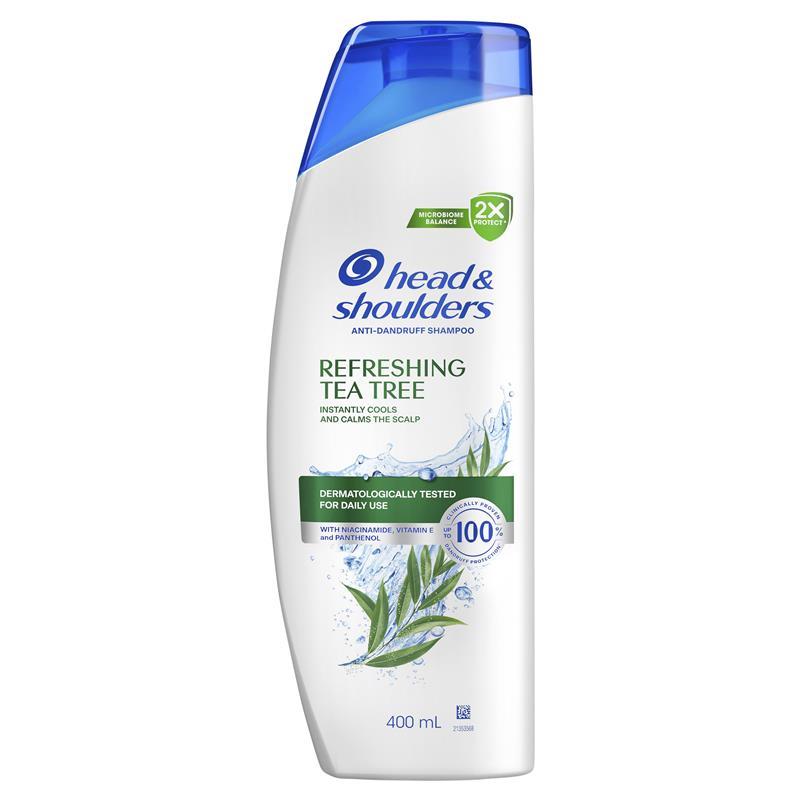 Head & Shoulders Refreshing Tea Tree Shampoo 400ml