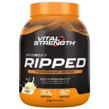 Vital Strength Hydroxy Ripped Thermogenic Protein Powder Vanilla 2kg