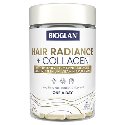 Bioglan Hair Radiance + Collagen 90 Capsules
