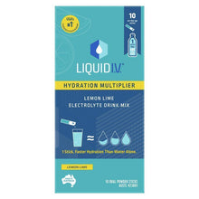 Liquid IV Hydration Lemon Lime 10 Sachets - GimmeNow