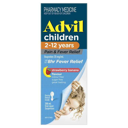 Advil Pain & Fever Suspension 200mL