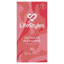 Lifestyles Ultimate Pleasures Condoms 10 Pack