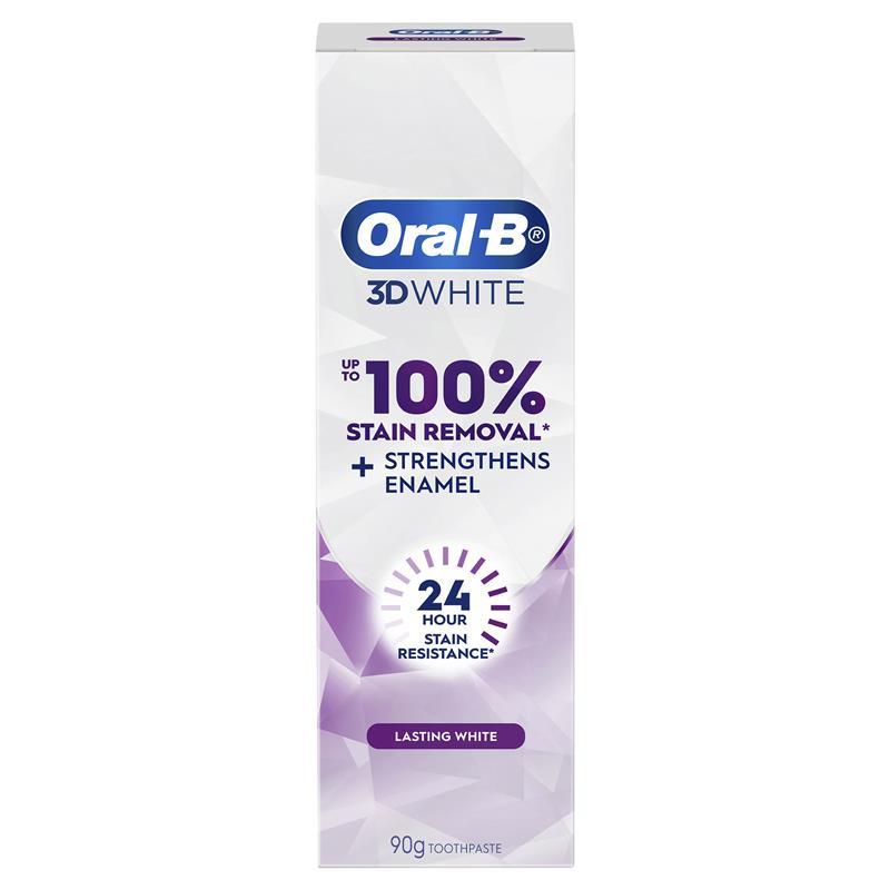 Oral B Toothpaste 3D White Enamel Strong 90g