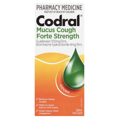 Codral Mucus Cough Forte 200ml
